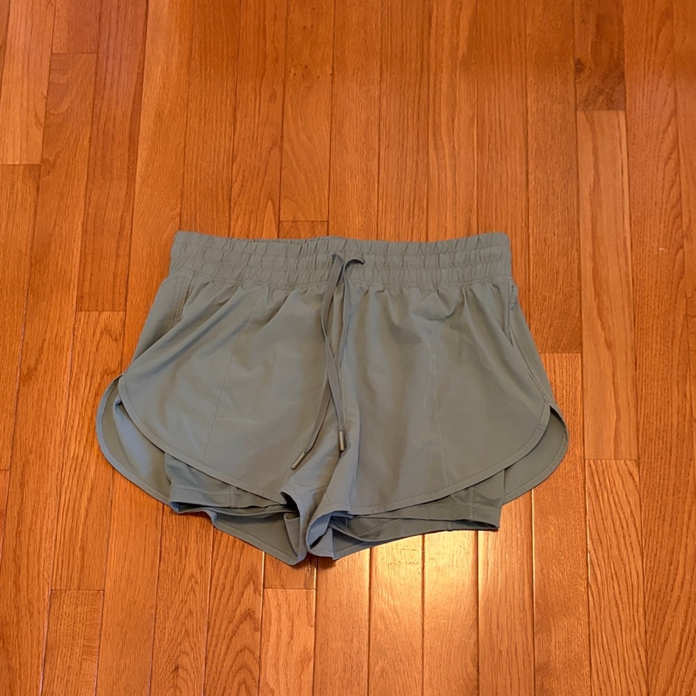 90 degree Women’s Green Athletic Shorts